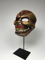 Маска Читипати («Владыка кладбищ») или бардо (Bar do) в виде человеческого черепа, Народность Кхас_1