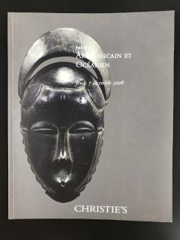 Каталог аукциона «Christie's/Paris/7 décembre 2006/Art Africain et Océanien»