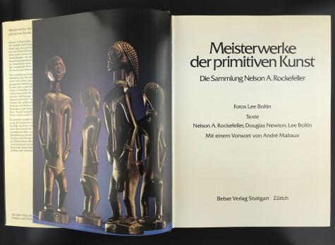 Альбом «Meisterwerke der primitiven Kunst/Die Sammlung Nelson A. Rockefeller»