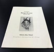 Брошюра «Ausstellung/Negerkunst/Sommer 1955/Galerie Alex Vomel»_5