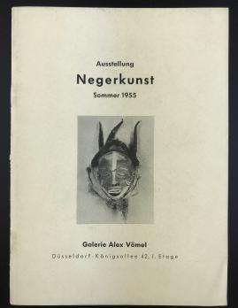 Брошюра «Ausstellung/Negerkunst/Sommer 1955/Galerie Alex Vomel»