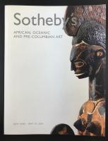 Каталог аукциона «Sotheby’s/African, Oceanic and Pre-columbian art/New York/May 14, 2004»_0