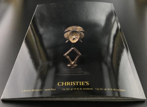 Каталог аукциона «Christie's/Paris/Collection Alan Mann D’Art Africain/jendi 4 december 2008»