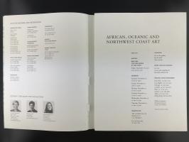 Каталог аукциона «Sotheby’s/African, Oceanic & Northwest Coast Art /New York/ November 16, 2001»_1