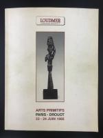 Каталог аукциона «Loudmer/commissaires priseurs S.C.P./Arts primitifs/Paris - Drouot/23-24 juin 1995»_0