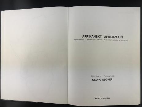 Каталог выставки «Afrikanskt: Inspirationskälla för den moderna konsten (Malmö konsthalls katalog)»