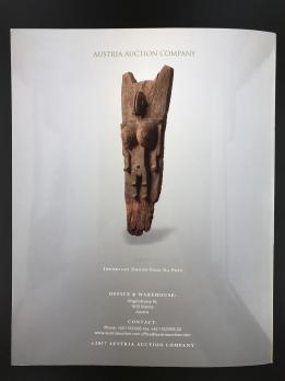 Каталог аукциона «Austria Auction Company/Tribal Art 1, Auction June 6th 2017, 5pm»