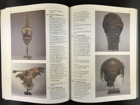 Каталог аукциона «Sotheby’s/African and Oceanic Art/New York, May 19, 2000»