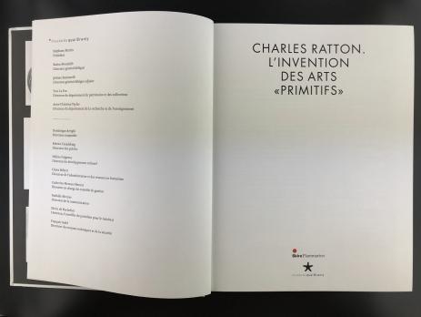 Каталог выставки «Charles Ratton. L'INVENTION DES ARTS «PRIMITIFS»