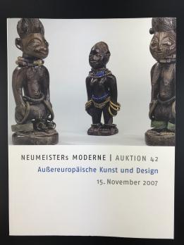 Каталог аукциона «Neumeisters modern/Auktion 42/Außereuropäische Kunst und Design/15. November 2007»