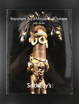 Каталог аукциона «Sotheby’s/Important Art d'Afrique et d'Océanie/Paris/11 juin 2008»