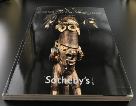Каталог аукциона «Sotheby’s/Important Art d'Afrique et d'Océanie/Paris/11 juin 2008»