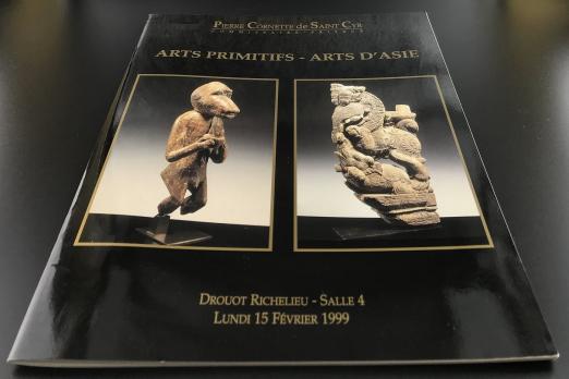 Каталог аукциона «Pierre Cornette de Saint-Cyr/commissaire – priseur/Arts primitifs - arts d'asie/Drouot Richelieu – Salle 4/Lundi 15 Février 1999»