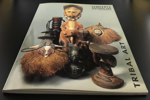 Каталог аукциона «Lampertz/Tribal art/Auction 688/3.4.1993/Brussels»