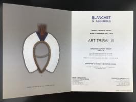 Каталог аукциона «Blanchet et associes/Art tribal IV/Drouot Richelieu – Salle 9/ Mardi 21 septembre 2004»_1